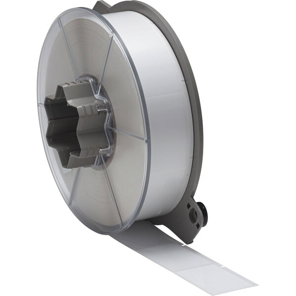 A5500 Paper Wire and Cable Flag Labels 2.5 in H x 1.5 in W White 2400/RL